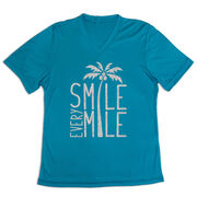 Women's Short Sleeve Tech Tee - Smile Every Mile