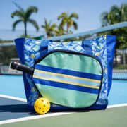 Pickleball Tote Bag - Coastal