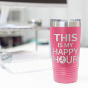 Running 20oz. Double Insulated Tumbler - This Is My Happy Hour