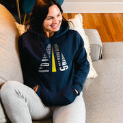 Statement Fleece Hoodie - I'd Rather Be Running