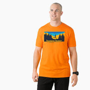 Running Short Sleeve T-Shirt - Happy Hour Runner