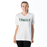 Women's Short Sleeve Tech Tee - Trails Over Treadmills