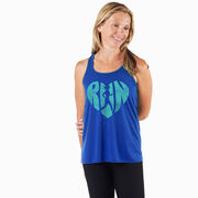 Flowy Racerback Tank Top - Love The Run