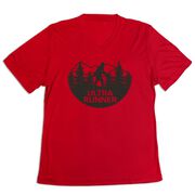 Women's Short Sleeve Tech Tee - Ultra Runner Bigfoot