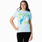 Running Short Sleeve T-Shirt - New York City Route