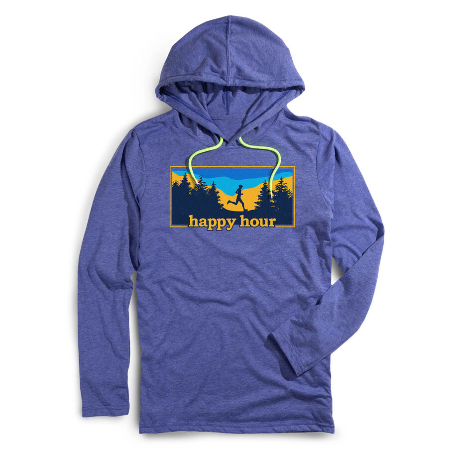 Running Lightweight Hoodie - Happy Hour Runner