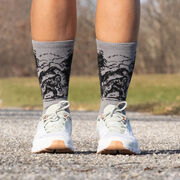 Socrates&reg; Mid-Calf Performance Socks - Explore