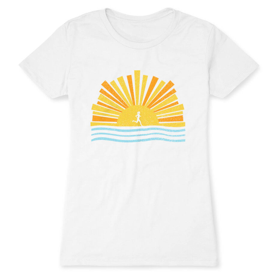 Women's Everyday Runners Tee - Here Comes The Sun