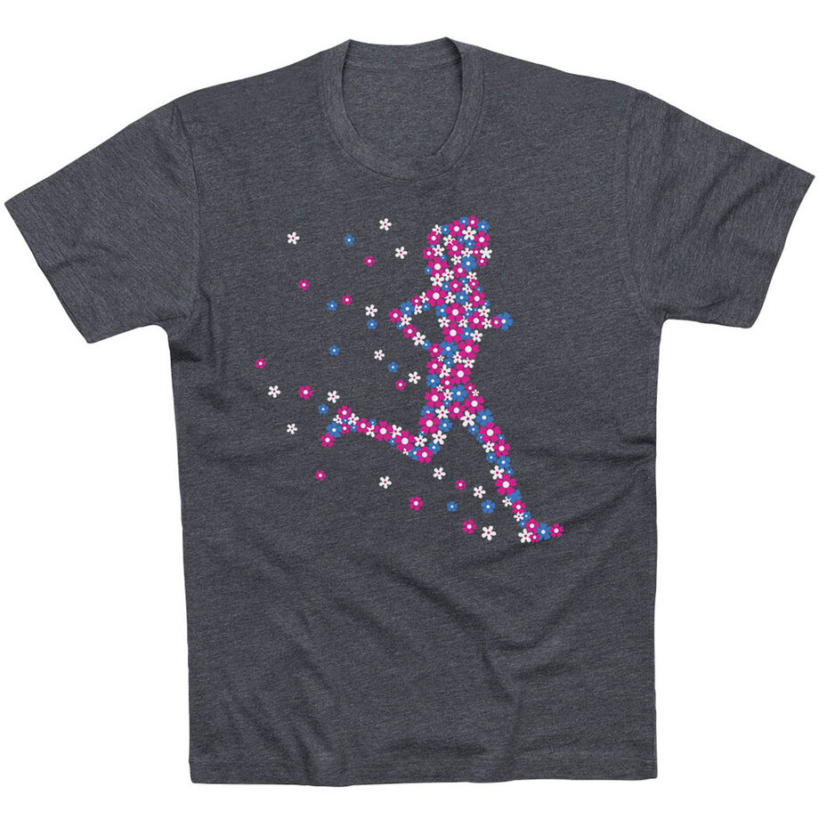 Running Short Sleeve T-Shirt - Summer Runner Girl