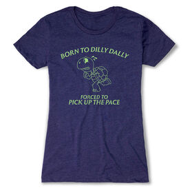 Women's Everyday Runners Tee - Born to Dilly Dally