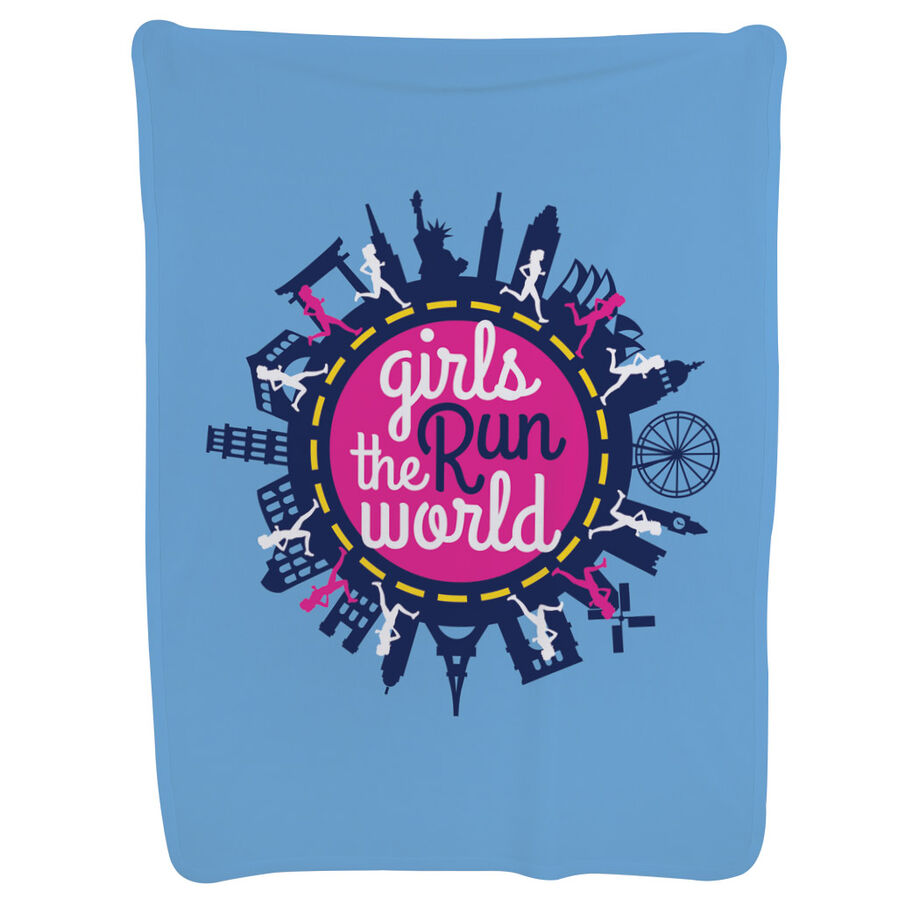 Running Baby Blanket - Together Girls Run the World