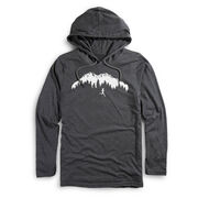 Running Lightweight Hoodie - Trail Runner in the Mountains