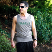 Men's Running Performance Tank Top - Trails Over Treadmills