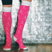 Run Girl Run Compression Knee Socks