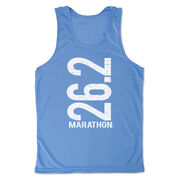 Men's Running Performance Tank Top - 26.2 Marathon Vertical