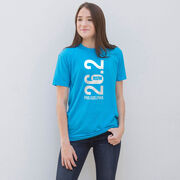 Running Short Sleeve T-Shirt - Philadelphia 26.2 Vertical