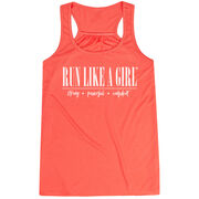 Flowy Racerback Tank Top - Run Like A Girl&#174;