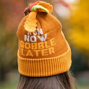 Running Knit Hat - Run Now Gobble Later® Turkey