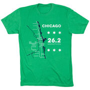 Running Short Sleeve T-Shirt - Chicago Route