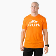 Running Short Sleeve T- Shirt - Gone For a Run&reg; White Logo