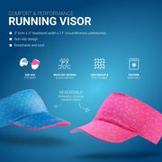 Running Comfort Performance Visor - Summer Vibes
