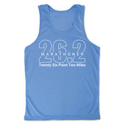 Men's Running Performance Tank Top - Marathoner 26.2 Miles