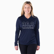 Women's Long Sleeve Tech Tee - Marathoner 26.2 Miles