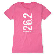 Women's Everyday Runners Tee - New York City 26.2 Vertical