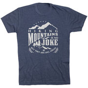 Hiking Short Sleeve T-Shirt - Hiking Mountains