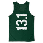 Men's Running Performance Tank Top - 13.1 Half Marathon Vertical