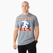 Running Short Sleeve T-Shirt - Yeti, Set, Run