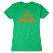 Women's Everyday Tee Gone For a Run&reg; Logo (Orange)