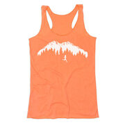 Women's Everyday Tank Top - Trail Runner in the Mountains