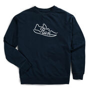 Running Raglan Crew Neck Pullover - Run Shoe