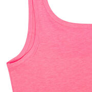 Running Women's Athletic Tank Top - Gone For a Run Logo