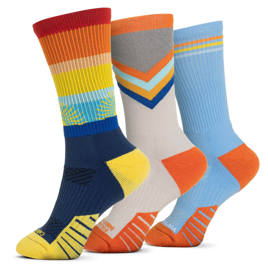 Socrates® Mid-Calf Performance Sock Set - Conquer Every Mile
