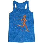 Flowy Racerback Tank Top - Autumn Runner Girl