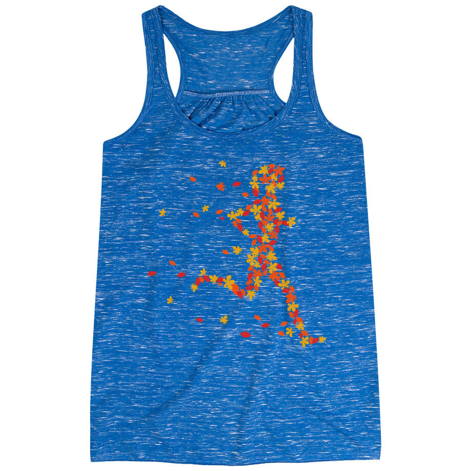 Flowy Racerback Tank Top - Autumn Runner Girl