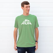 Running Vintage Lifestyle T-Shirt - Gone For a Run® Logo