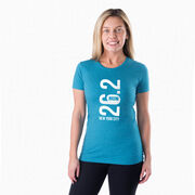 Women's Everyday Runners Tee - New York City 26.2 Vertical