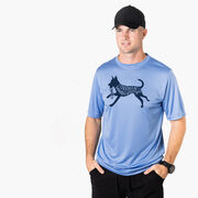 Short Sleeve Performance Tee - I'd Rather Be Running with My Dog