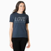 Running Short Sleeve T-Shirt - Love to Hate Running