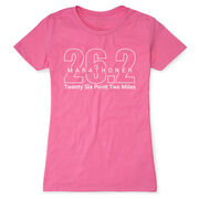 Women's Everyday Runners Tee - Marathoner 26.2 Miles