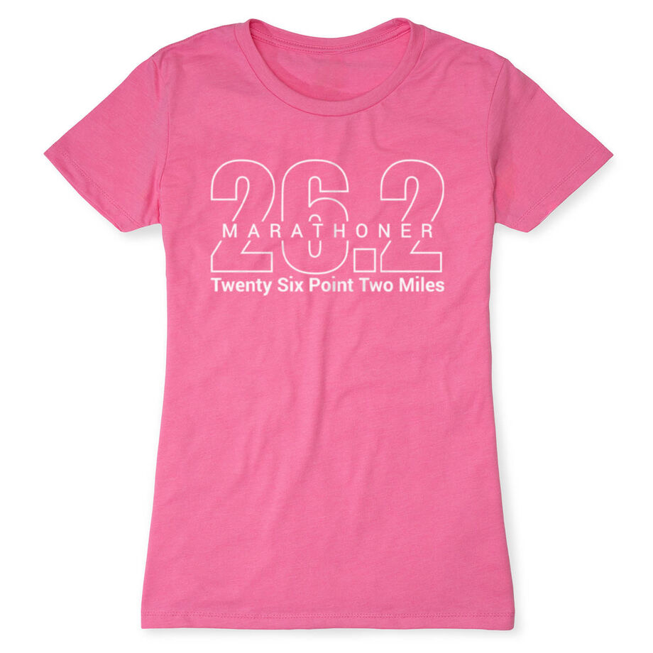 Women's Everyday Runners Tee - Marathoner 26.2 Miles