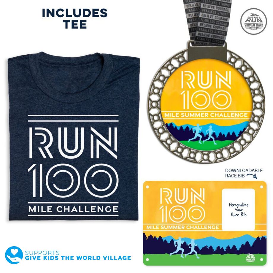 Virtual Race - 100 Mile Summer Challenge