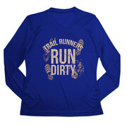 Women's Long Sleeve Tech Tee - Run Dirty