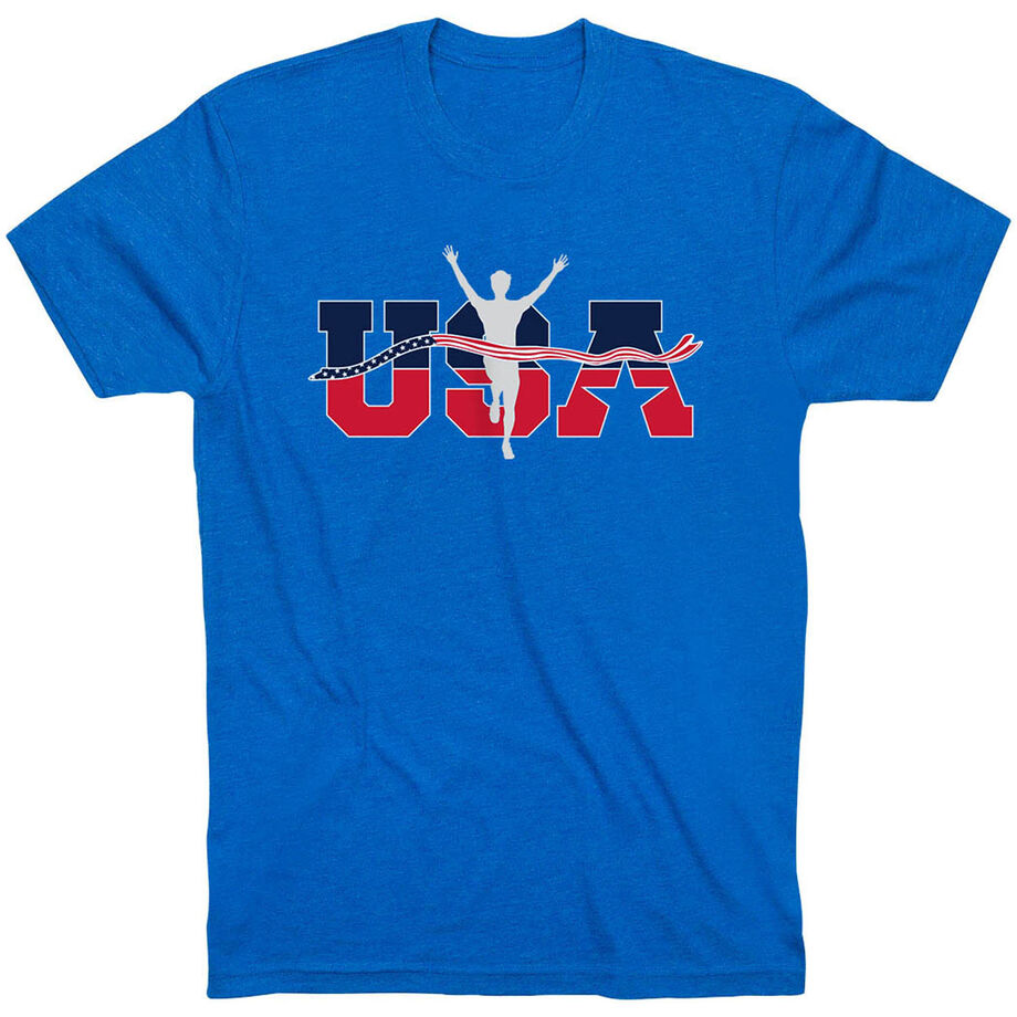 Running Short Sleeve T-Shirt - USA Runner