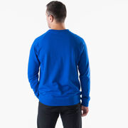 Running Raglan Crew Neck Pullover - Gone For a Run&reg; White Logo
