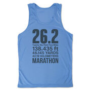 Men's Running Performance Tank Top - 26.2 Math Miles