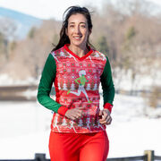 Women's Running Long Sleeve Performance Tee - Ugly Sweater